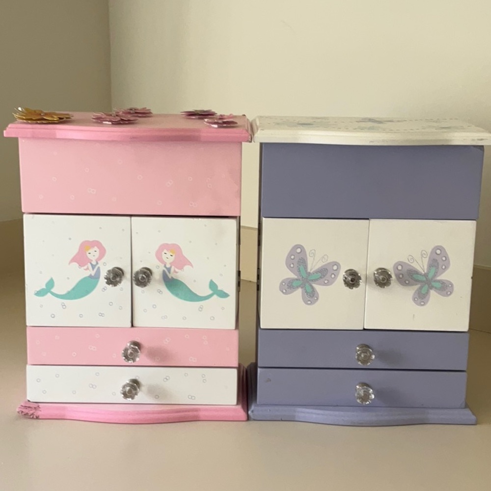 2 Music Jewelry Boxes